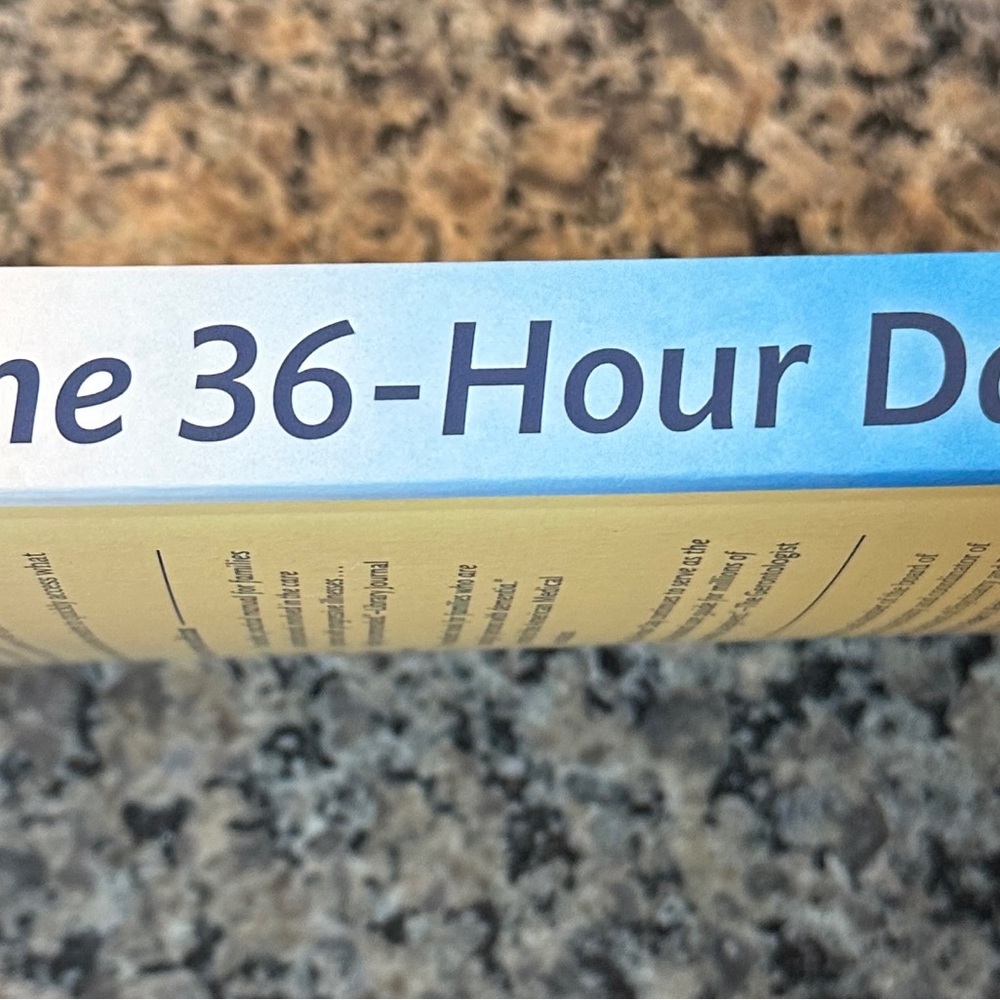 NWOT - The 36-Hour Day Book by Johns Hopkins - never used - Picture 3 of 3